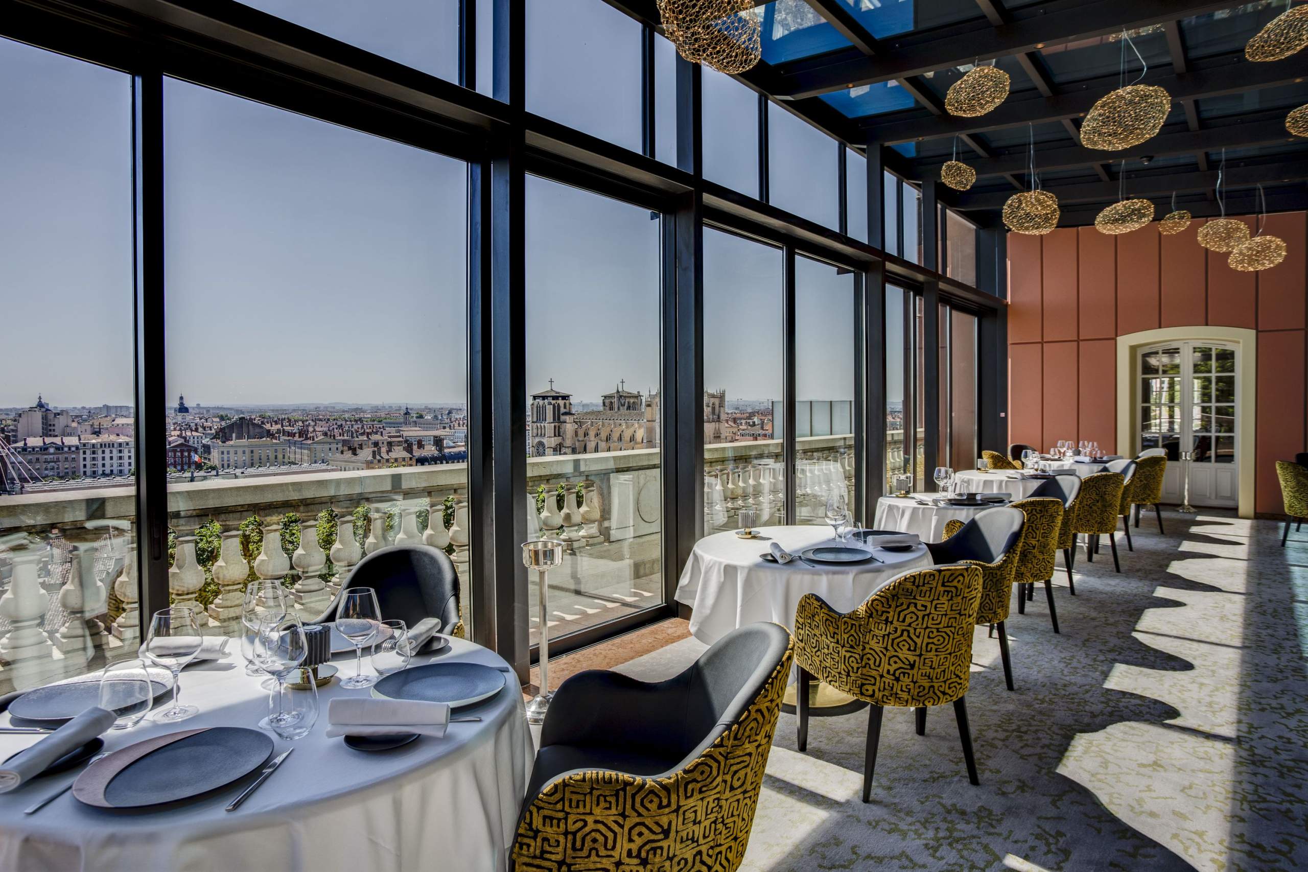Restaurant gastronomique Les Terrasses de Lyon à la Villa Florentine
